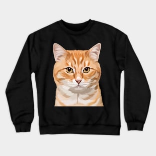 Ginger Cat Crewneck Sweatshirt